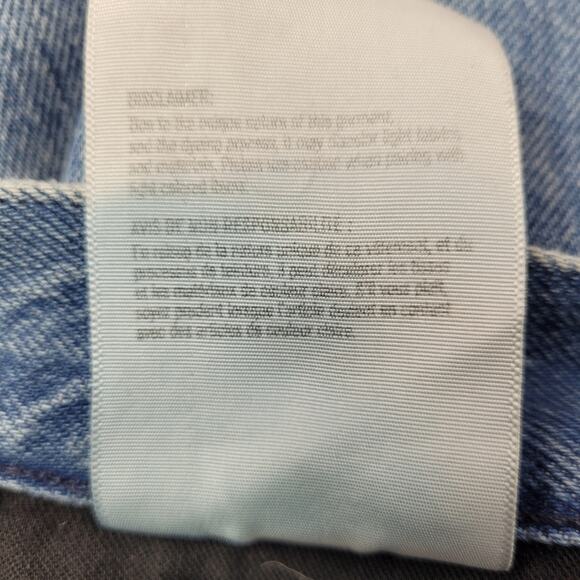 3x1 NYC Boho Fringed Straight Crop Ankle Jeans Stella Wash size 25 - Picture 13 of 13